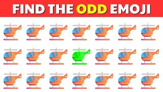 FIND THE ODD EMOJI OUT #068 | Odd One Out Puzzle | Find The Odd Emoji Quizzes