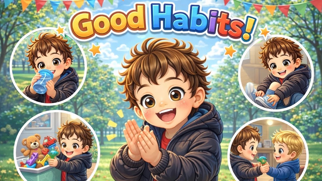 Good Habits Song for Kids | Learn Healthy Routines - YouTube