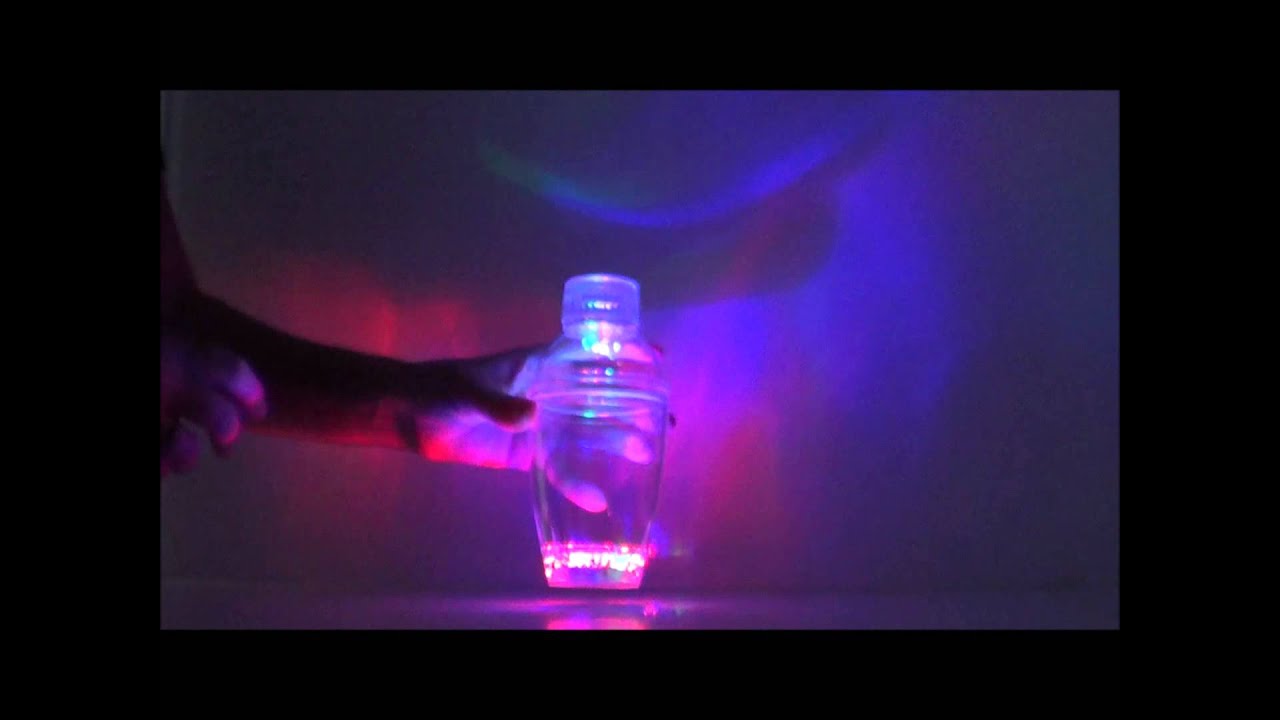 led cocktail shaker light up pool party drink ideas youtube