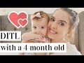 DAY IN THE LIFE WITH A 4 MONTH OLD 👶🏼💕 | APRIL 2018 VLOG | Kayla Buell