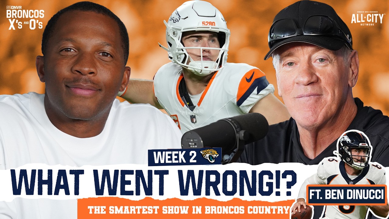 Broncos NIGHTMARE Start, Why Bo Nix WILL REBOUND vs Jaguars, & More | Broncos X & O's ft. DiNucci