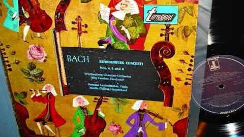 BACH: Brandenburg Concertos 4-6 Lautenbacher/Fae.....