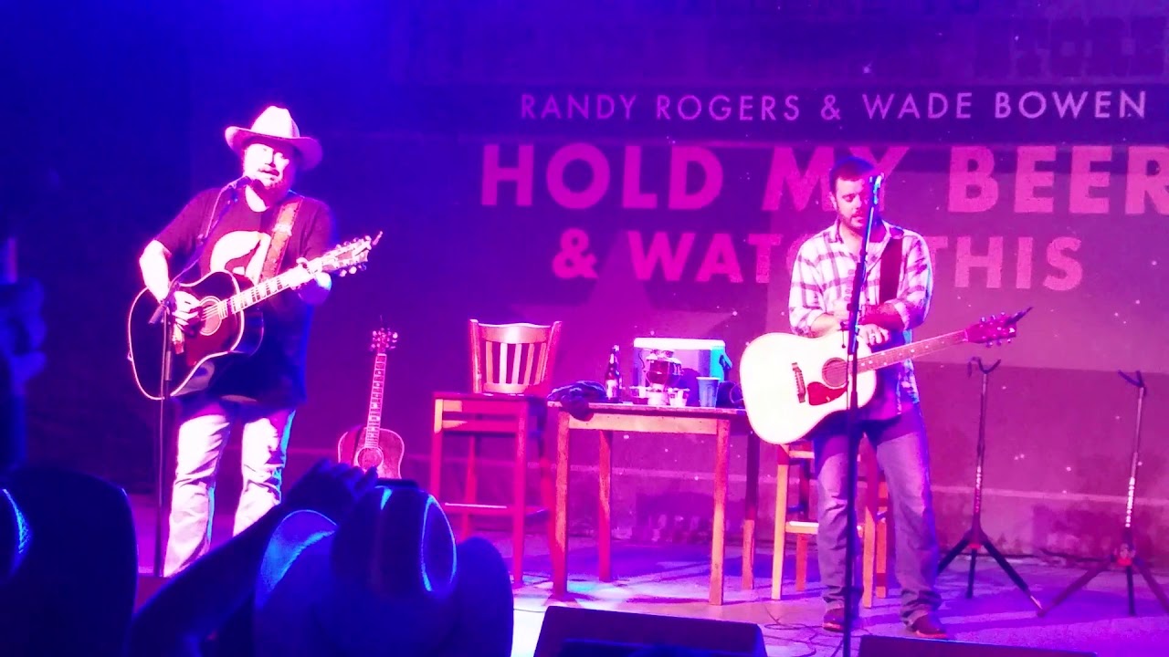 Randy Rogers Wade Bowen The Chair 14 July 2016 Floores