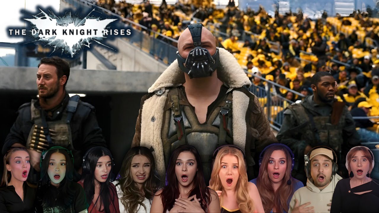 TOP ''BANE BOMBS STADIUM'' Reaction in The Dark Knight Rises (2012) | Reaction Mashup