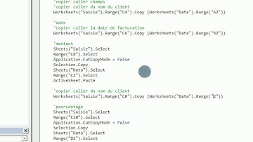 Excel VBA 110 Améliorer sa macro  - copier coller partie 2