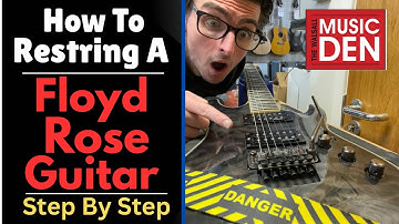 How To Restring A Floyd Rose Guitar - Pro Tips & Step-By-Step Tutorial 