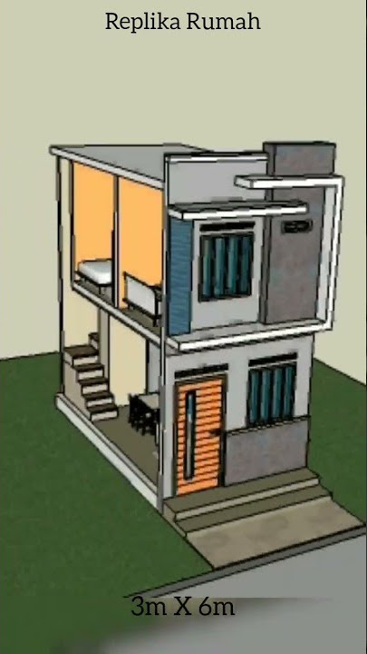 Rumah 3x6 Meter | Rumah Kecil Tapi Dalamnya Lengkap