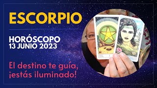 ♏️ #Escorpio: El destino te guía, ¡estás iluminado!