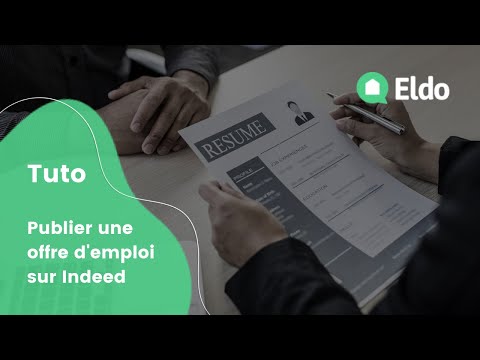 Tuto - Comment publier offre d'emploi sur Indeed ?