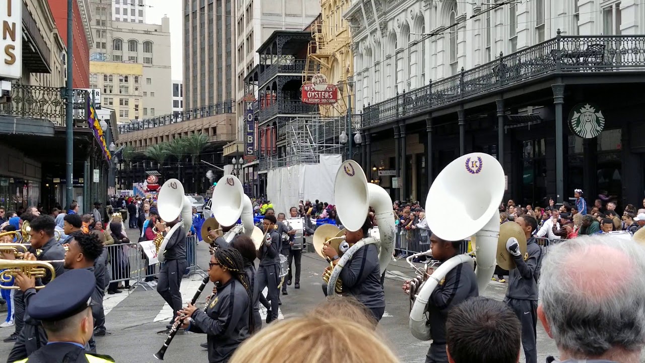 John F Kennedy band Marching In Krewe of Femme Fatale (2020)