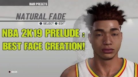 NBA 2K19 PRELUDE: BEST FACE CREATION! GIVEAWAY @ 1,000 SUBS!