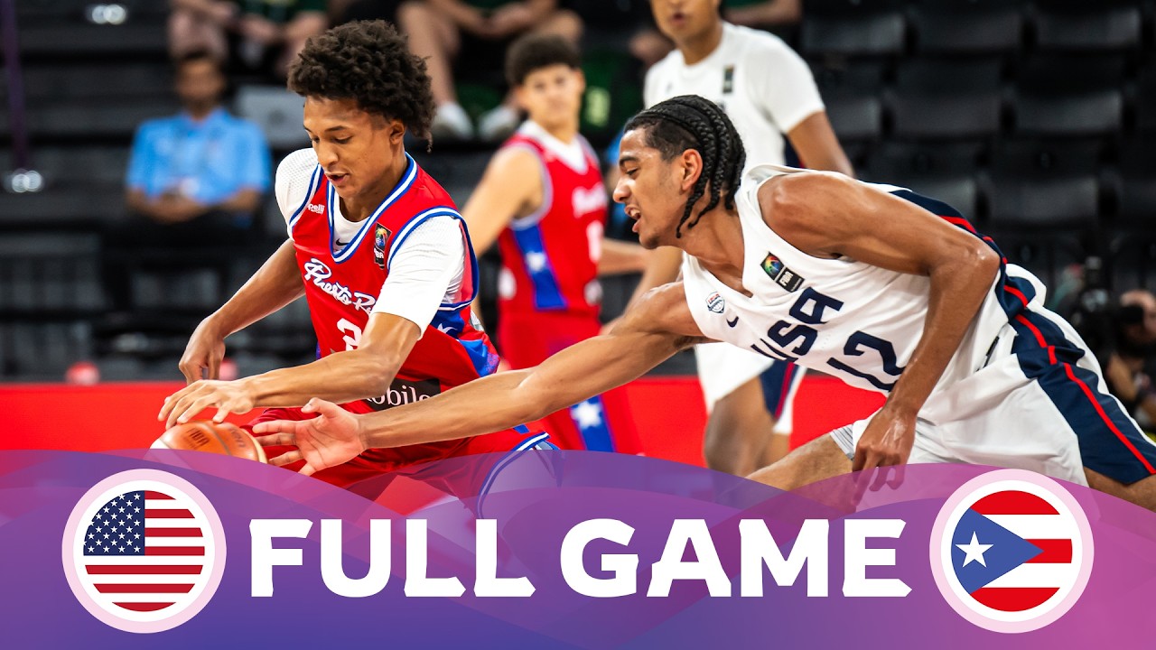 Quarter-Finals | USA v Puerto Rico | Full Basketball Game | FIBA U17 Basketball World Cup 2026