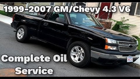 What oil does a 4.3 vortec take