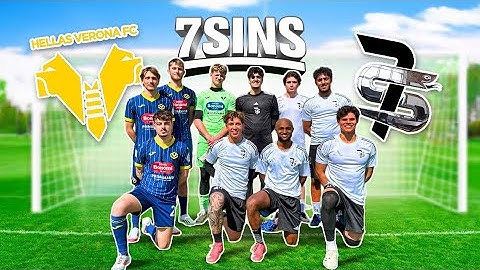 7SINS🐍 VS HELLAS VERONA 🟨, CHALLENGE sul campo con la primavera ⚽️