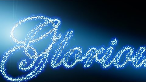 Try This Sparkling Star Filled Text in Photoshop | Typography | Text Photoshop