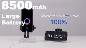 90 Minutes Completed  Large 8500mAh Battery Charging - check out #DoogeeV10 #DoogeeFirst5G