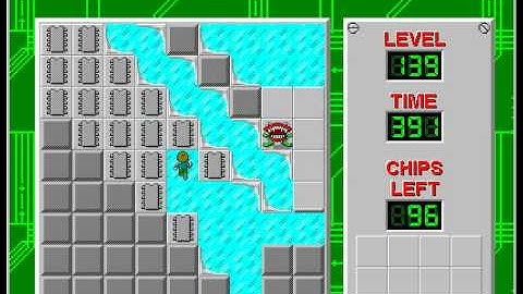 CCLP2 level 139 solution - 373 seconds