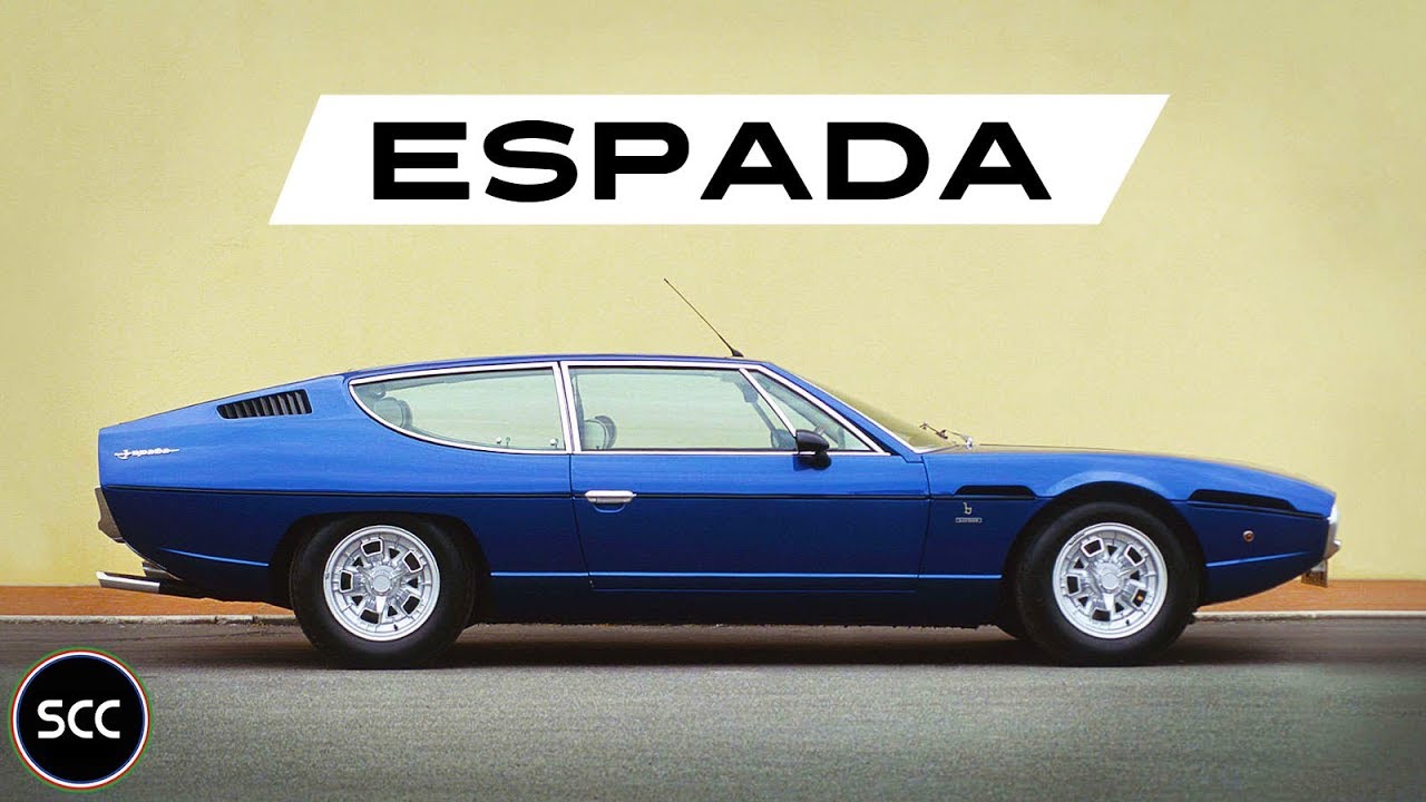 LAMBORGHINI 400 GT / 400GT ESPADA Series 3 1974 - Modest test drive - V12  Engine sound | SCC TV - YouTube