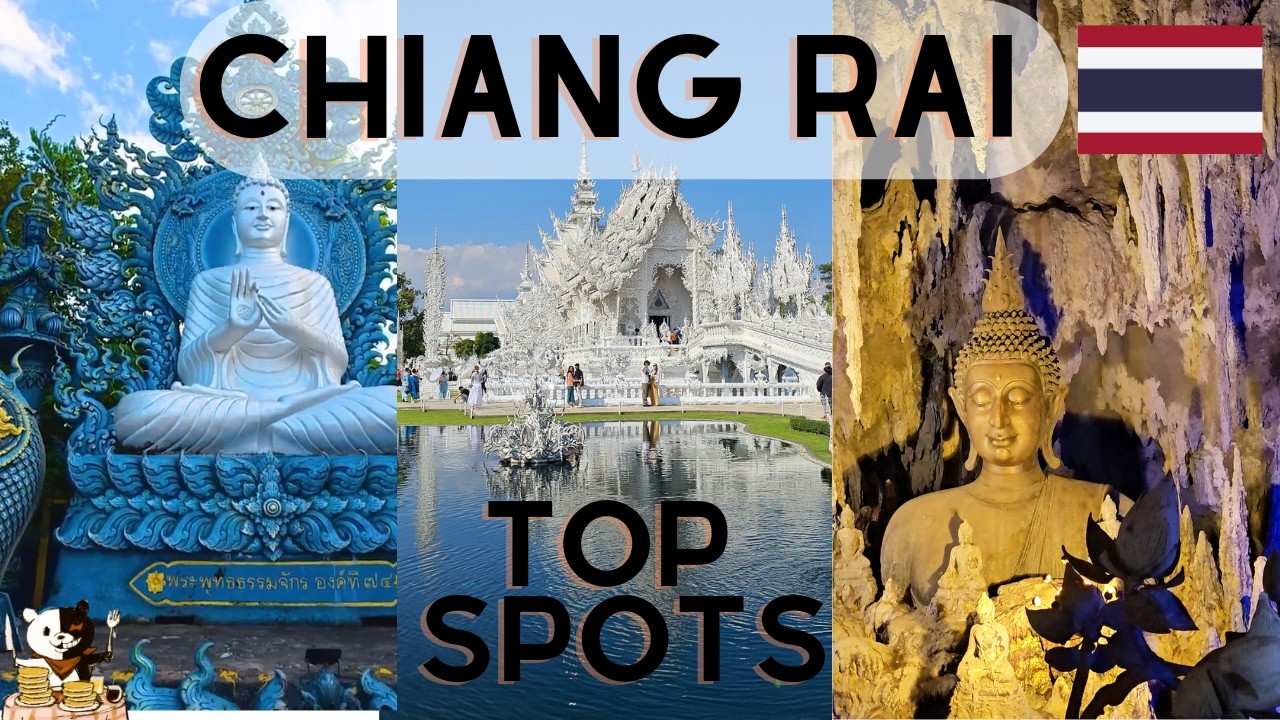 Seeing CHIANG RAI's 3 best temples in one day 👀