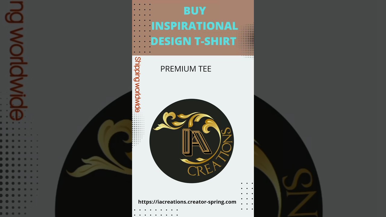 Buy inspirational Design Tee, Smile 