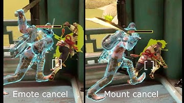 Melee Mount Cancel Tech