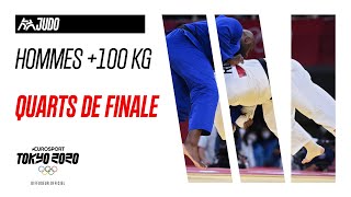 Hommes +100 kg - Judo | Quarts de finale Highlights | Jeux Olympiques - Tokyo 2020