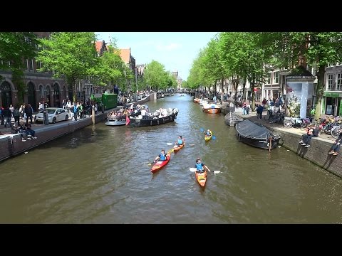 Canal Ring Amsterdam: Going around on the canals.