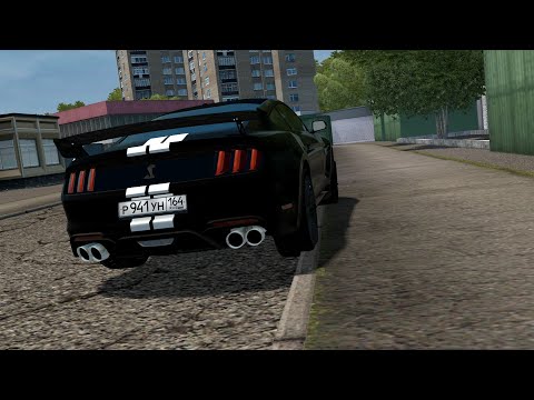 Видео: City Car Driving - Ford Mustang Shelby GT500 - ПЕРЕЗАПУСК- Руль Logitech G27