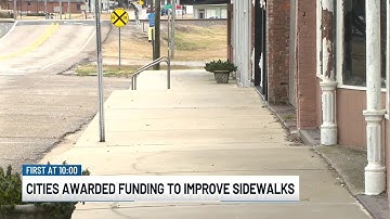 Region 8 cities receive funding for new sidewalks