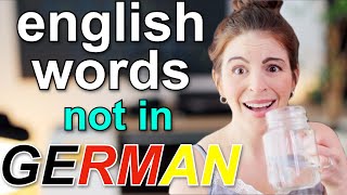 5 English Words I'm SHOCKED Don't Exist in German (and one I'm not...) | american in germany