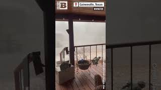 OH, HAIL NO!! Thursday Hail Storms Pound Northern Texas