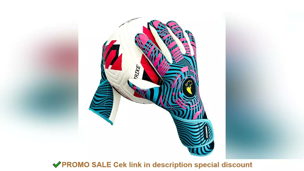 Adults Children Football Goalkeeper Gloves Latex Wear-resistant Sports Gloves Professional Match Ant