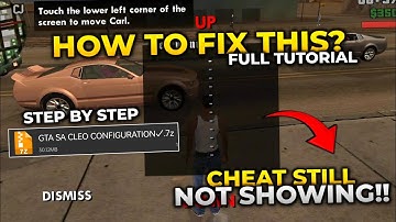 How to Fix Cheat Script Not Working in GTA San Andreas | Works on Android 7–14✓ #gtasanandreas 