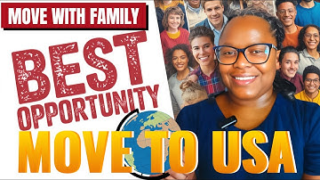 FREE USA RELOCATION PROGRAM | They Will Sponsor You