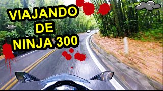 KAWASAKI NINJA 300: VIAJANDO DE NINJA , QUASE 600 KM EM UM DIA!