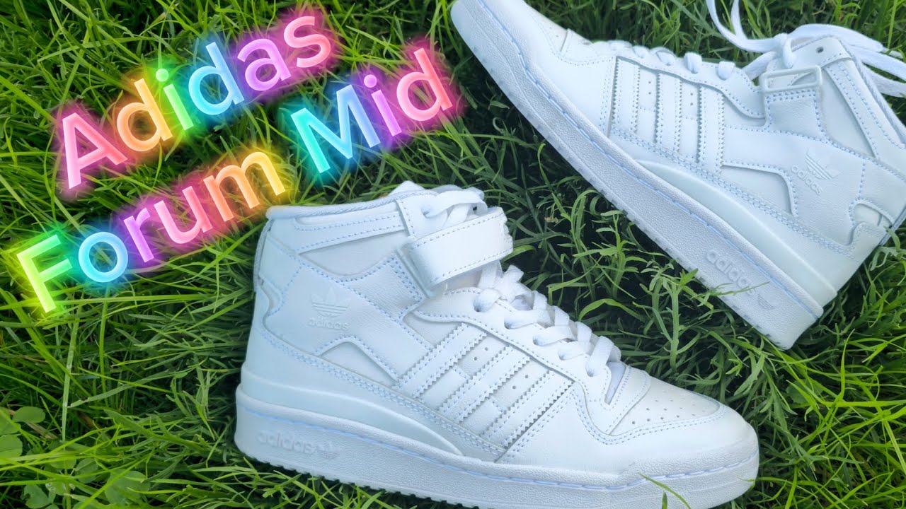 adidas forum mid sneakers