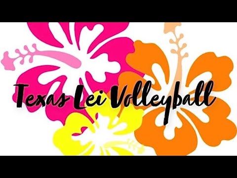 Texas Lei Volleyball 6ft & Under Pool Play ( Chicks & Dicks Vs Summer School )
