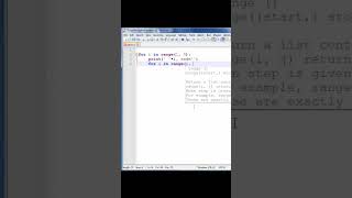 Reverse Number Triangle Pattern - Python 🐍 #pattern #youtubeshorts