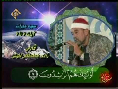 Shaykh Ragheb Mustapha Galwesh in Iran Surah Hujraat