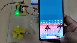 Wireless Speed and Direction control of a DC motor using IOT technolog