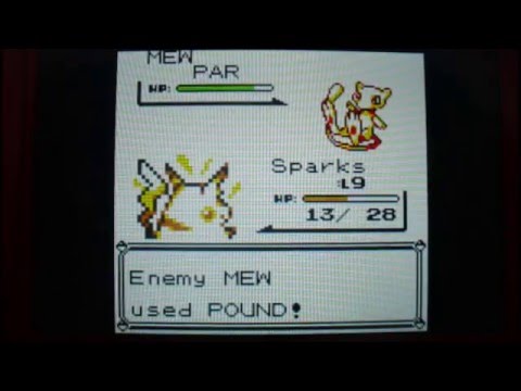 Mew v. Mewtwo. The epic battle of Pokemon Yellow. (Mew acquired via glitch  in Cerulean City, NOT a gameshark) - Imgur