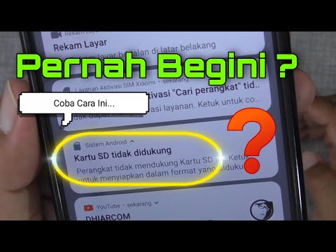 Cara Mengatasi Kartu SD Tidak Didukung MIUI 12 HP Xiaomi Redmi 9