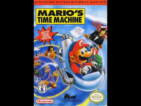 Видео: Mario’s Time Machine, Машина Времени Марио NO DAMAGE (Dendy, Nes, 8 bit)
