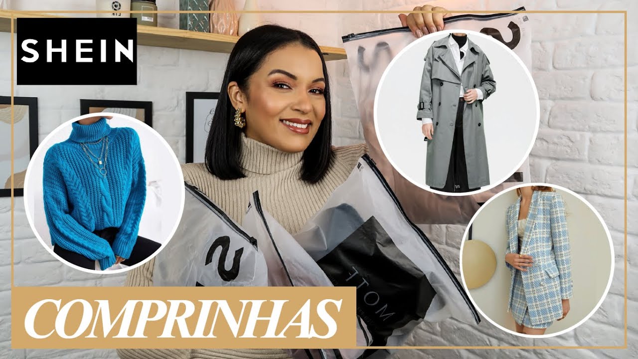 COMPRINHAS SHEIN | TRICÔ, BLAZER, TRENCH COAT E MAIS