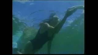 Female Snorkeler Swims With Tiny Hammerhead Shark 1990S