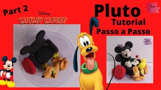 HOW TO MAKE PLUTO TUTORIAL | PASSO A PASSO DO PLUTO | CLAY | PORCELANA FRIA | POLYMER CLAY