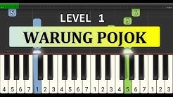 not piano warung pojok - tutorial level 1 - lagu daerah nusantara - tradisional -  jawa barat  - Durasi: 3:08. 