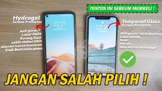 Mana Lebih Unggul? Perbandingan Hydrogel VS Temperedglass Screen Protector | Kelebihan & kekurangan