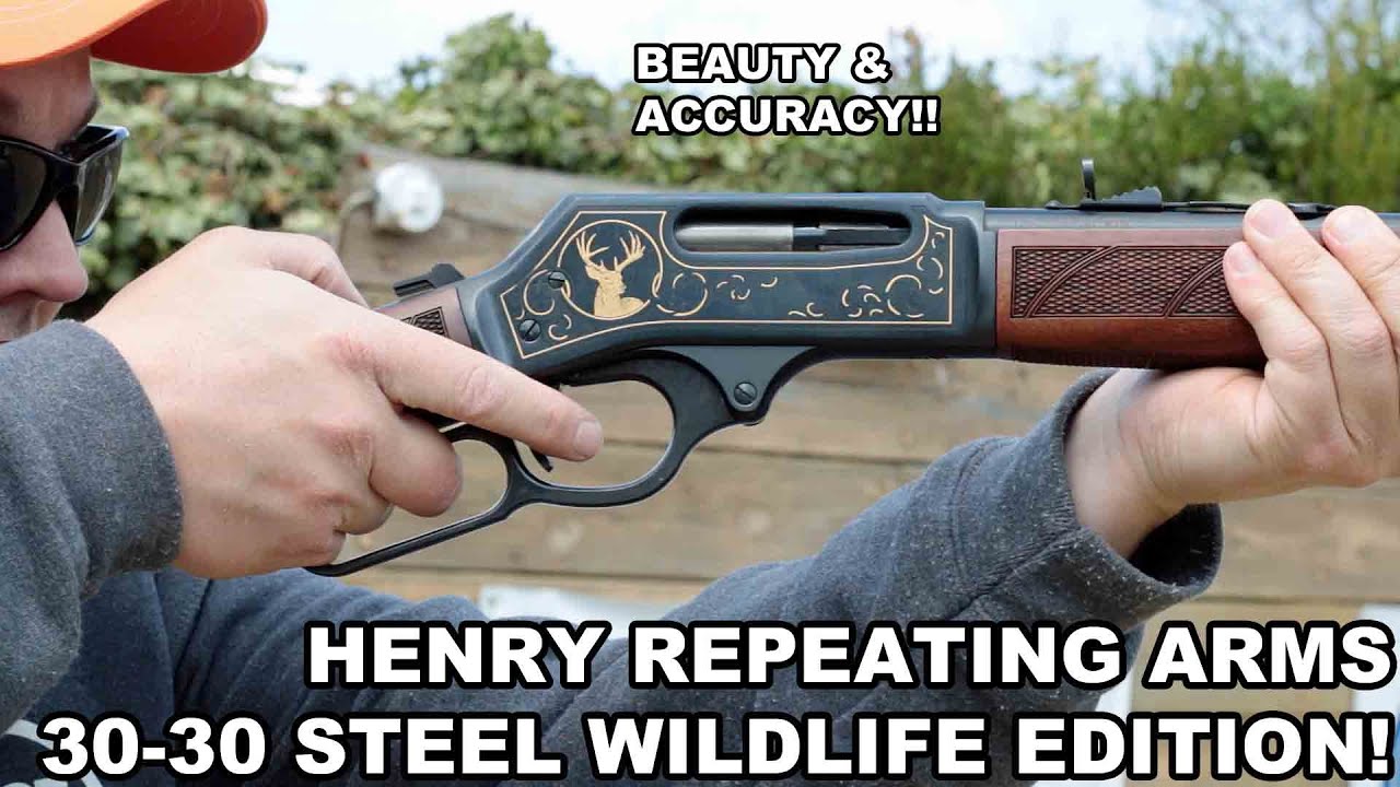 Henry 3030 Steel Wildlife Edition! Beauty & Accuracy YouTube