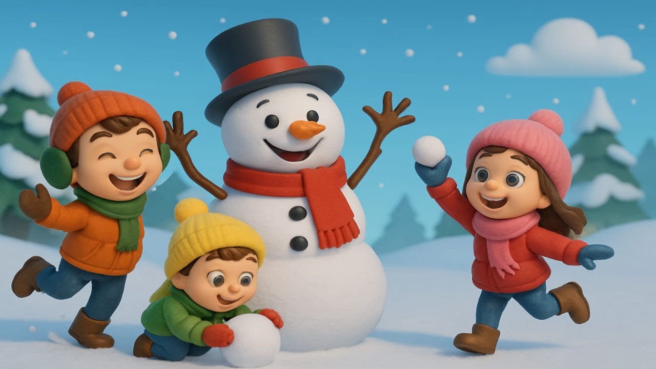 Snowman Song | Winter Songs for Kids | Nursery Rhymes & Kids Songs ...
